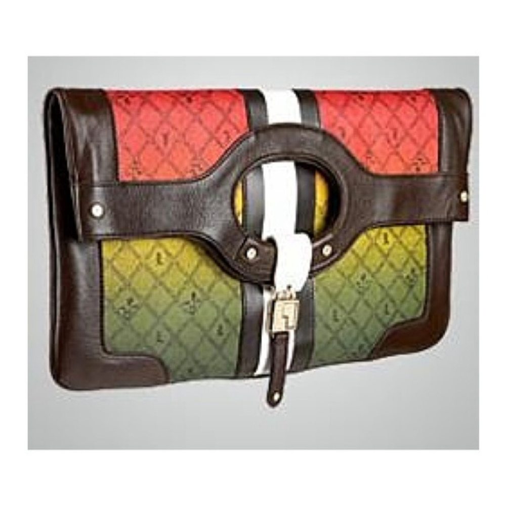 L.A.M.B. Rasta Convertible Clutch